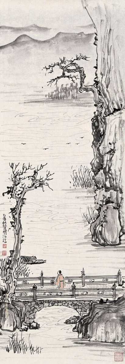 林海钟 2005（乙酉）年作 山水 单片